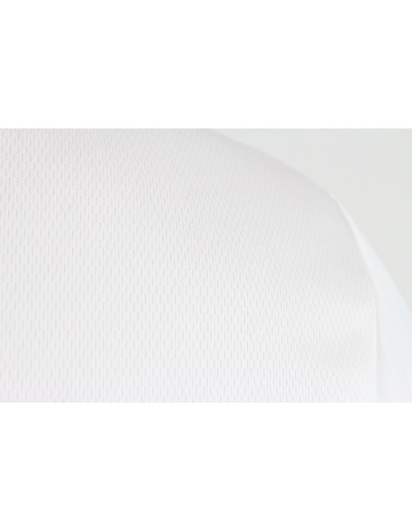 Egochef Ottavio Air Plus branco 100% microfibra casaco de cozinha unissexo de manga curta