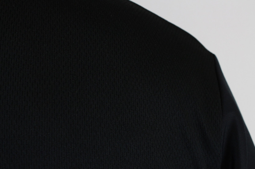 Egochef Ottavio Air Plus svart langermet unisex kjøkkenjakke i 100 % mikrofiber