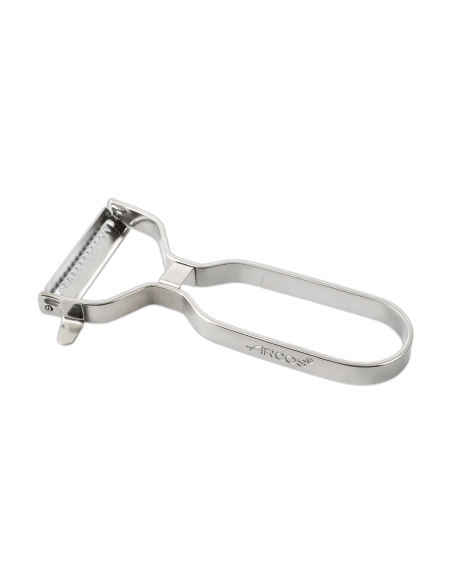 Arcos pelapatate ergonomico a julienne in acciaio inox