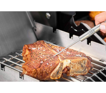 Rösle Gourmet 22,7 cm termometer i 18/10 rostfritt stål 2