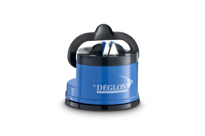 Deglon Afilador manual ergonómico placas cerámicas azules