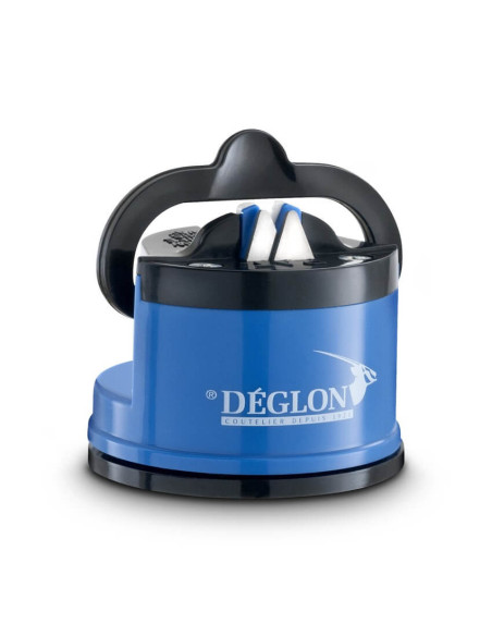 Affilatore manuale ergonomico Deglon piastre in ceramica blu