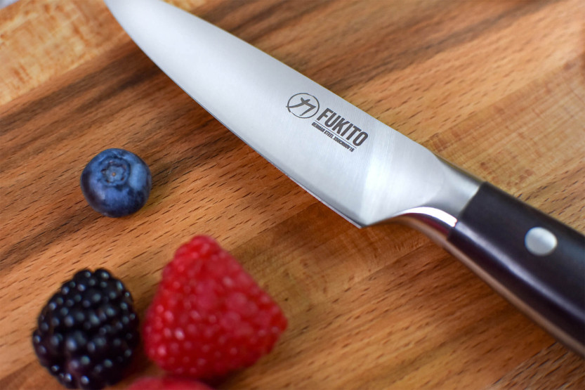 Fukito X50 Ebony paring knife 9cm
