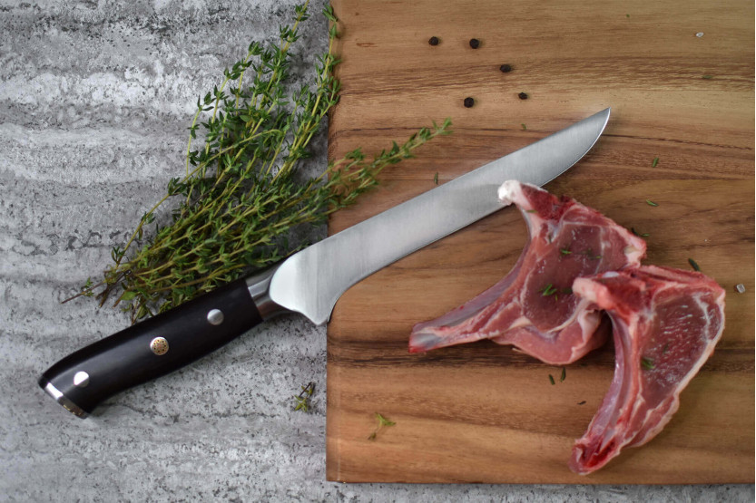 Fukito X50 Coltello per disossare in ebano 15 cm