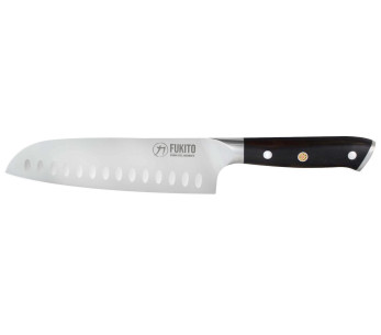 X50 Fukito santoku-kniv i ibenholt 18 cm