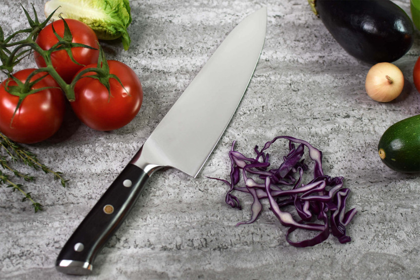 Fukito kokkekniv Ebony X50 21cm