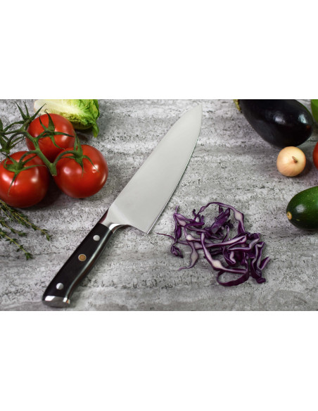 Fukito Chef ' s knife Ebony X50 21cm