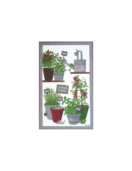 Küchentuch Beauvillé Aromatic hergestellt in Frankreich 50x80cm