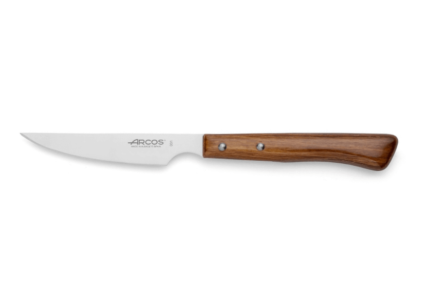 Arcos biffkniv med trehåndtak og glatt blad 11 cm