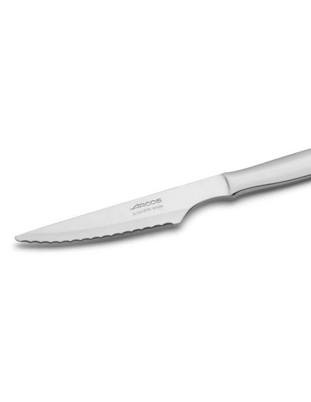 Arcos stekkniv i rostfritt stål 11 cm med tandat blad