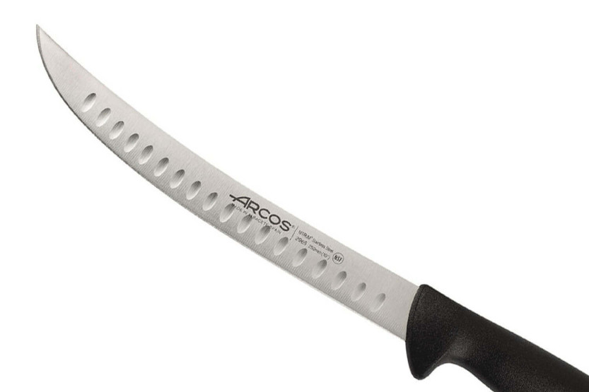 Arcos 2900 buet slakterkniv 25 cm med honningkakeblad