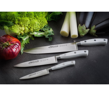 Messerset Arcos Riviera White 3 geschmiedete Messer: 1 Office + 2 Küchen (15cm / 20cm) 2