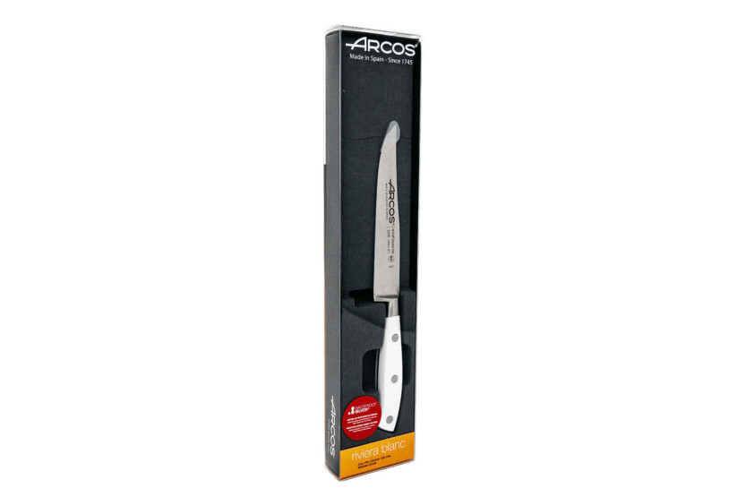 Geschmiedetes Tranchiermesser Riviera White Arcos Klinge 15cm