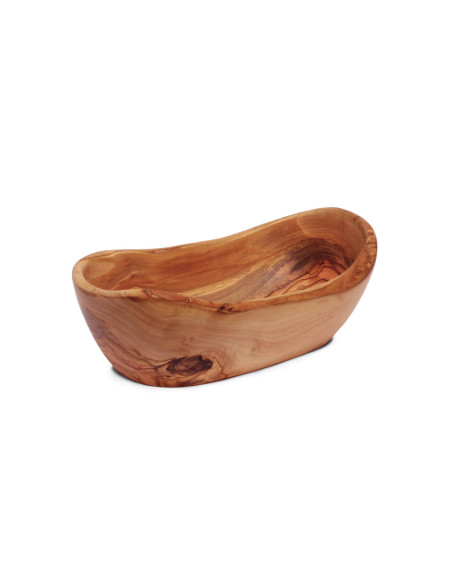 Fruttiera rustica Bérard in legno d'ulivo