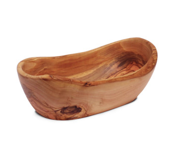 Bérard rustic fruit bowl in olive wood 2
