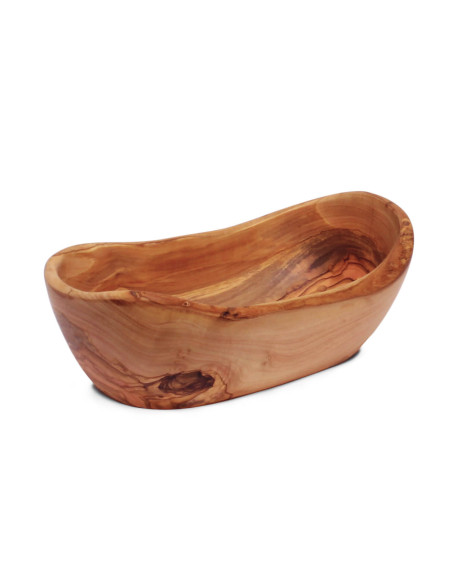 Bérard rustic fruit bowl in olive wood