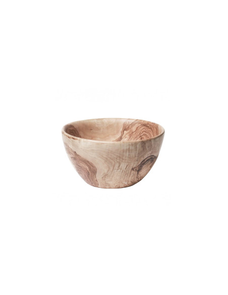 Frutero Bérard hecho a mano en madera de olivo, artesanía de calidad