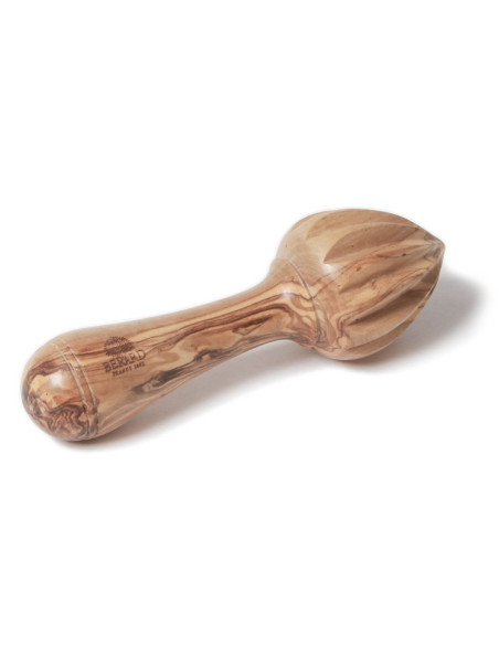 Zitruspresse Bérard handgefertigt aus Olivenholz 14cm