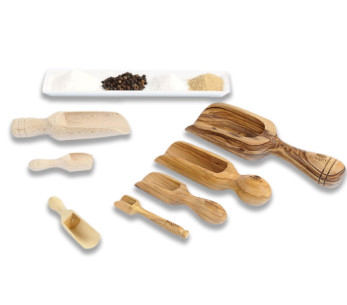Bérard boxwood salt shovel 9cm 2