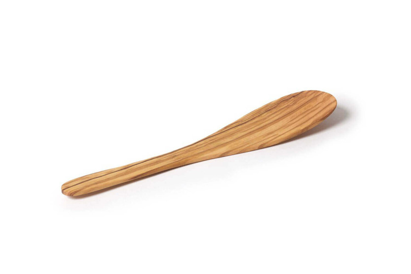 Bérard håndlaget wokspade i oliventre 30 cm