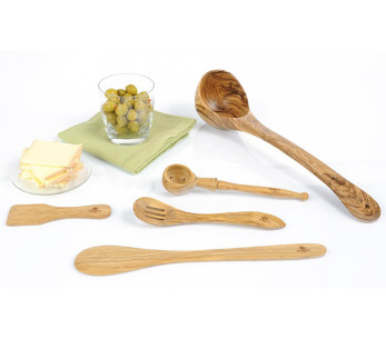 Bérard håndlaget raclette-spatulett i oliventre 13 cm 2