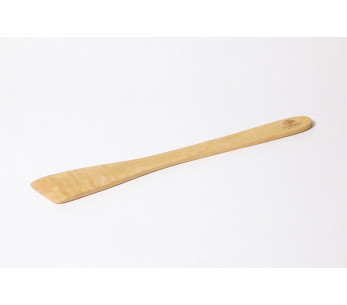 Espátula biselada artesanal Bérard Contour em madeira de oliveira 30cm
