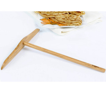 Ancinho para panquecas de madeira de oliveira artesanal Bérard 22x19,5cm 2