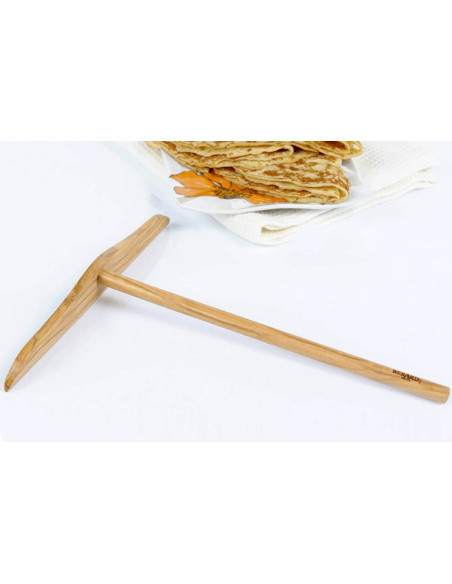 Rastrillo de madera de olivo artesanal Bérard 22x19.5cm