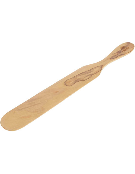 Bérard handmade olive wood crêpe knife 36cm
