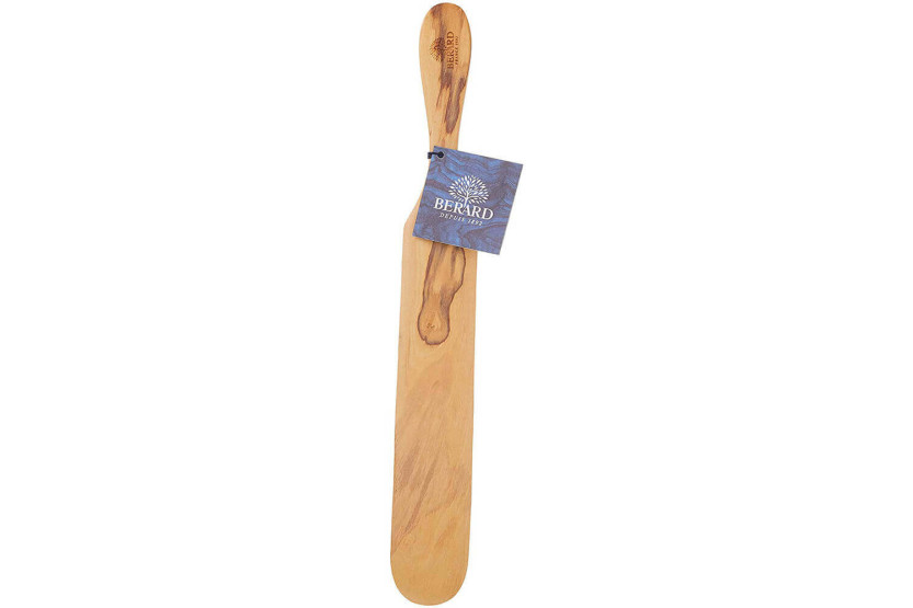 Bérard handmade olive wood crêpe knife 36cm