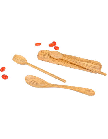 Bérard handmade olive wood stew spoon 30cm