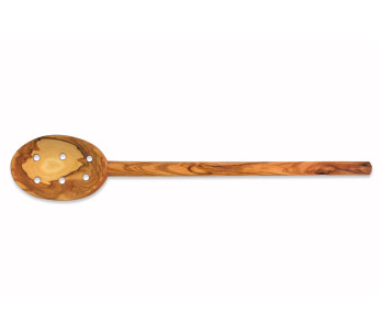 Bérard reikäinen lusikka oliivipuusta 30cm
