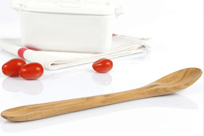 Cucharilla de madera de olivo artesanal Bérard 25cm