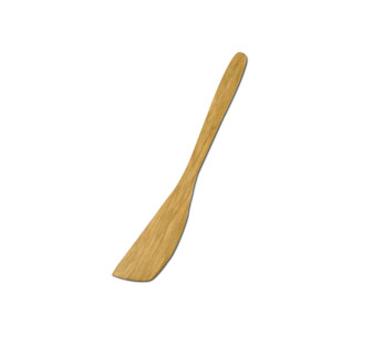 Spatola curva in legno d'ulivo Bérard, fatta a mano, 30 cm 2