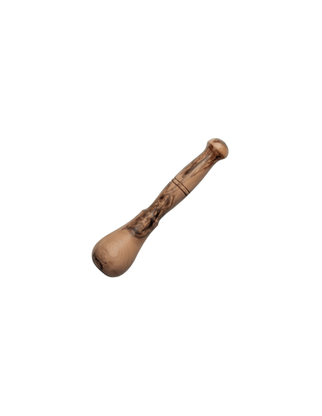 Bérard mortero de madera de olivo hecho a mano 18cm
