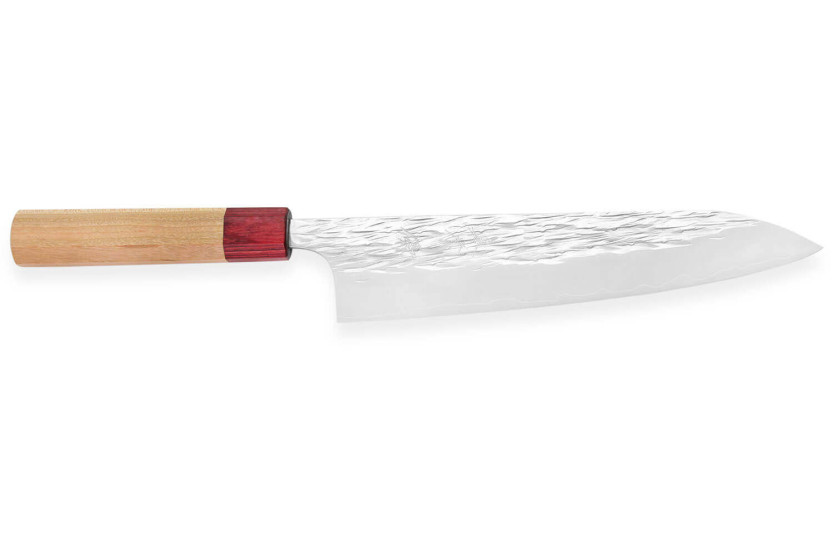 Yu Kurosaki Sasame handgjord japansk kockkniv koboltstål 21cm