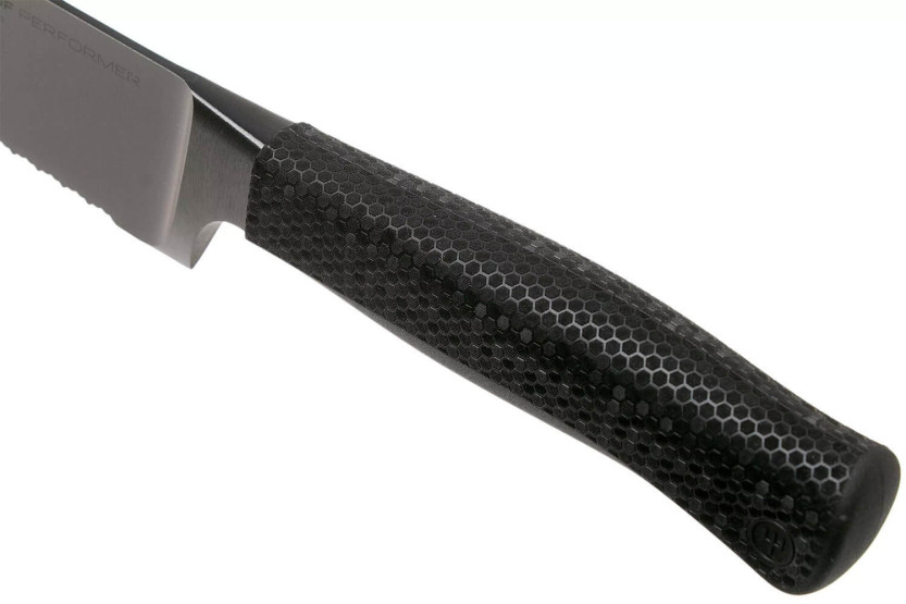Cuchillo de pan Wusthof Performer 23cm hoja microdentada con revestimiento antiarañazos