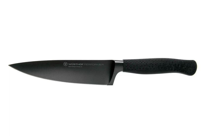 Wusthof Performer kokkekniv 16 cm blad med sort anti-ridsebelægning
