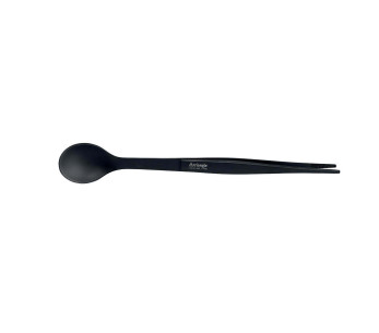 Dressingtang med integrert skje Triangle inox 17 cm