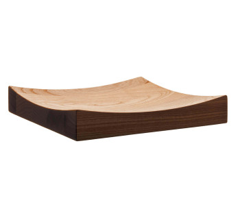 Tabla de cortar triangular de fresno 23x23x4cm