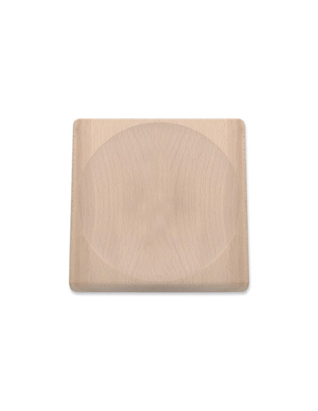 Triangle chopping board in beechwood 20x20x4cm