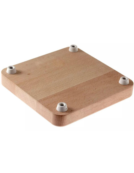 Tabla de cortar triangular de haya 20x20x4cm