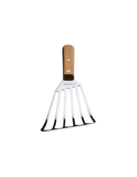 Espátula triangular con mango de madera de cerezo 29cm