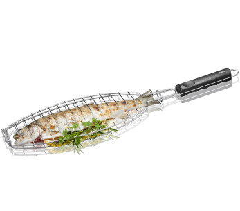 Fischgrill für Barbecue Gefu aus rostfreiem Stahl