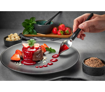 Set van 2 Gefu Kulinari roestvrijstalen decoratielepels 2