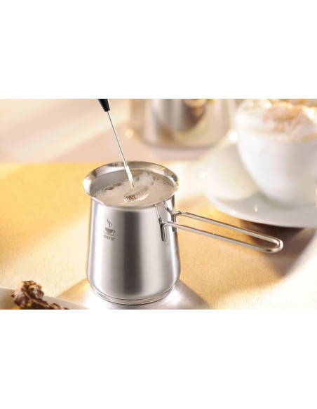 Induction-compatible Gefu Claudio milk frother jug