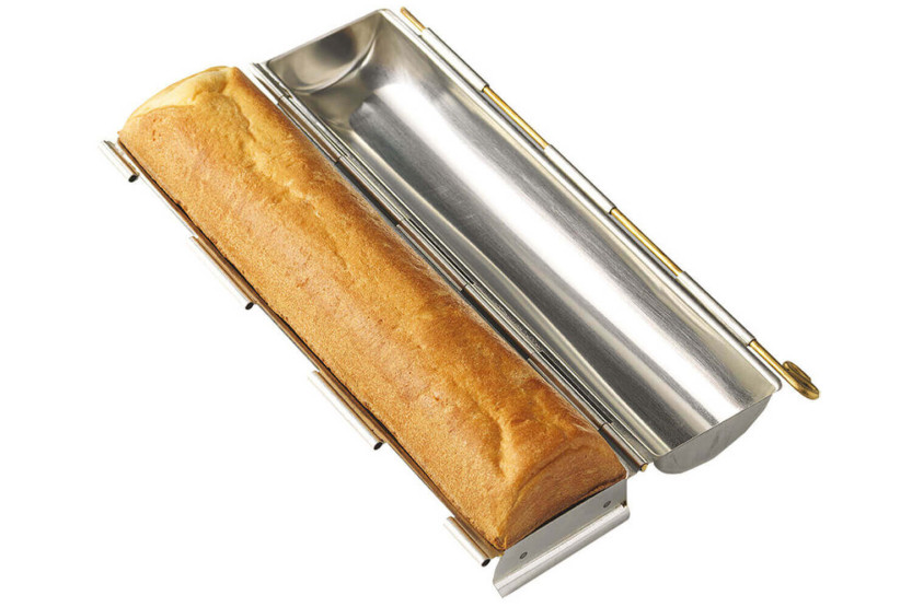 Rund toastform i rustfrit stål Ø7x30cm