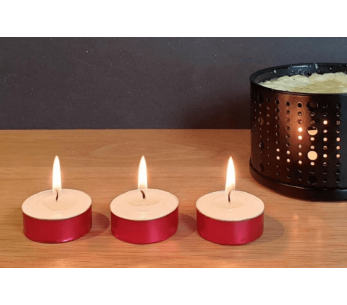 Caixa de 12 velas para raclette e fondue Cookut 2