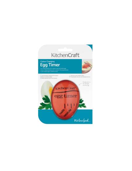 KitchenCraft termokromisk eggtimer