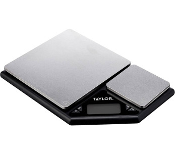 Balança de cozinha Taylor Digital Dual com dois pratos - 5kg e 500g
